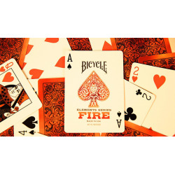 Bicycle Fire Playing Cards wwww.jeux2cartes.fr