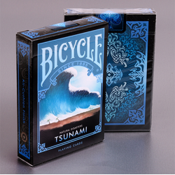 Bicycle Natural Disasters "Tsunami" Playing Cards by Collectable Playing Cards wwww.jeux2cartes.fr