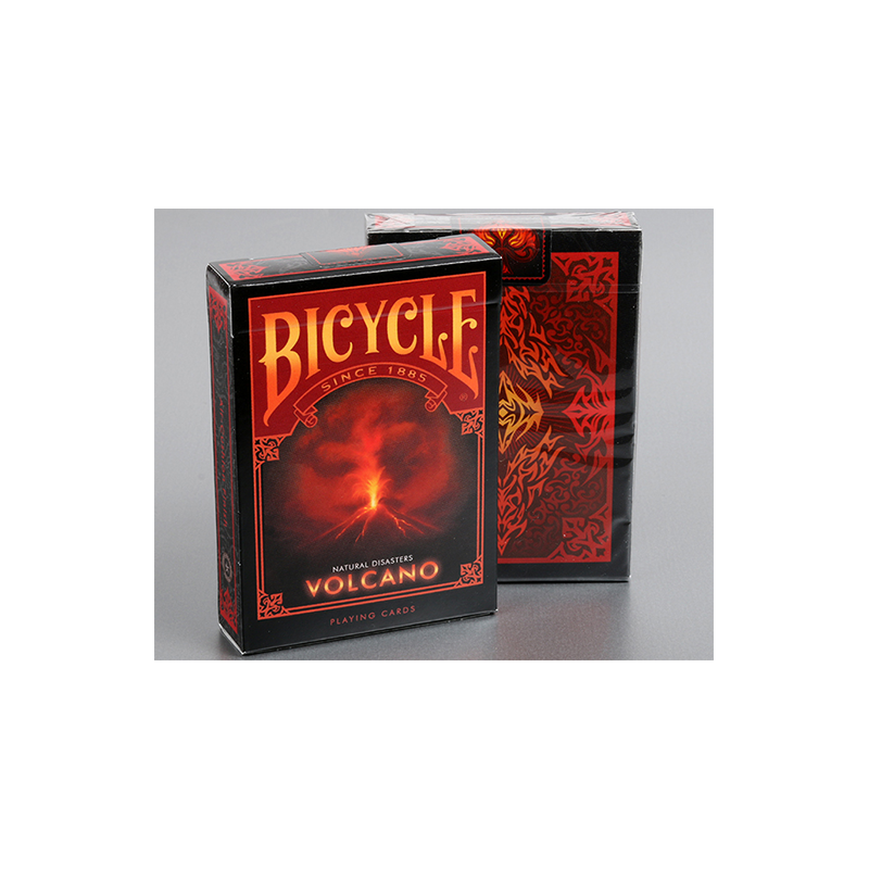 Vélo Catastrophes naturelles « Volcan » Cartes à jouer par cartes à jouer à collectionner wwww.jeux2cartes.fr