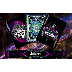 Bicycle A Glo Playing Cards (Blue) wwww.jeux2cartes.fr