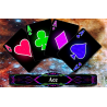 Bicycle A Glo Playing Cards (Blue) wwww.jeux2cartes.fr