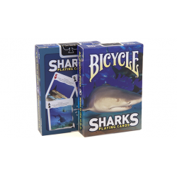 Bicycle Sharks Cartes à jouer par CARTE À JOUER US wwww.jeux2cartes.fr