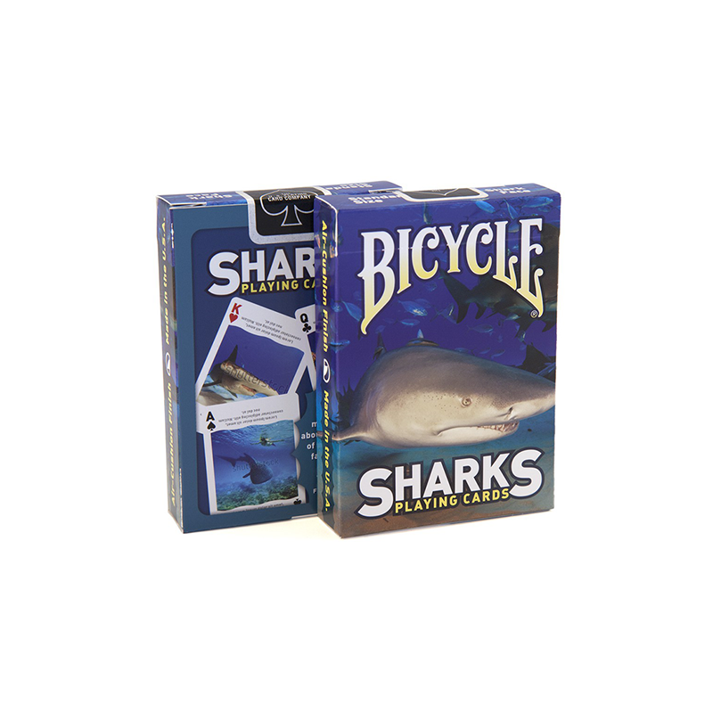 Bicycle Sharks Playing Cards by US Playing Card wwww.jeux2cartes.fr