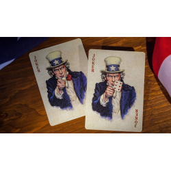 Bicycle U.S. Presidents Playing Cards (Democratic Blue) by U.S. Playing Card Company wwww.jeux2cartes.fr