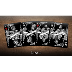Bicycle Middle Kingdom (Black)  Playing Cards Printed by US Playing Card Co wwww.jeux2cartes.fr