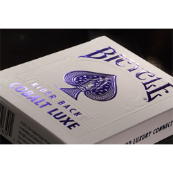 Cycliste Retour Cobalt Luxe (Bleu) par US Playing Card Co wwww.jeux2cartes.fr