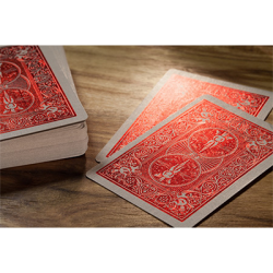 Bicycle Rider Back Crimson Luxe (Red) by US Playing Card Co wwww.jeux2cartes.fr