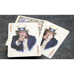 Bicycle US Presidents Playing Cards (Red Collector Edition) par cartes à jouer à collectionner wwww.jeux2cartes.fr
