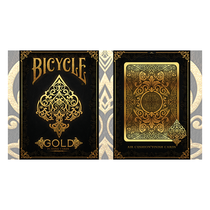 Bicycle Gold Deck par US Playing Cards wwww.jeux2cartes.fr