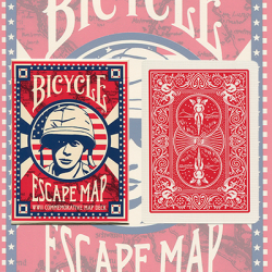 Bicycle Escape Map Deck par USPCC wwww.jeux2cartes.fr