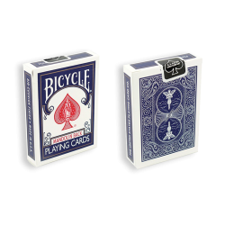 Cartes à jouer pour vélo 809 Mandoline Bleu par USPCC wwww.jeux2cartes.fr