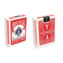 Cartes à jouer vélo 809 Mandoline Rouge par USPCC wwww.jeux2cartes.fr