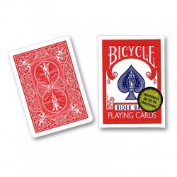 Cartes à jouer à vélo (Gold Standard) - RED BACK par Richard Turner wwww.jeux2cartes.fr