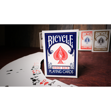 Bicycle Playing Cards Poker (Blue) by US Playing Card Co wwww.jeux2cartes.fr