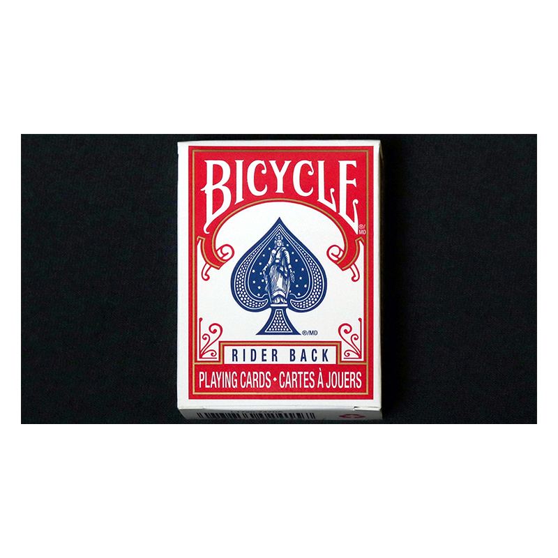 Mini cartes de vélo (rouge) wwww.jeux2cartes.fr