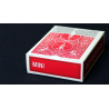 Mini Bicycle Cards (Red) wwww.jeux2cartes.fr