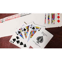 Bicycle Playing Cards Poker (Rouge) par US Playing Card Co wwww.jeux2cartes.fr