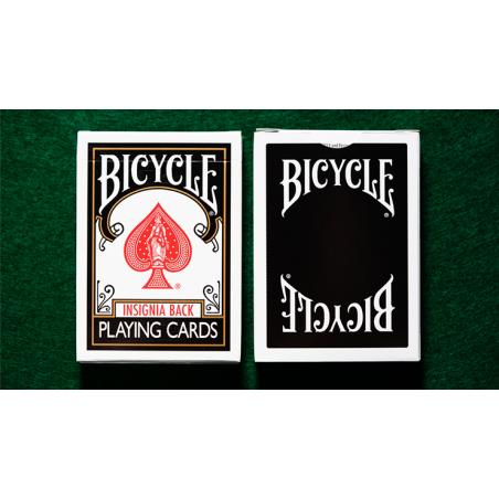 Bicycle Insignia Back (Black) Playing Cards wwww.jeux2cartes.fr