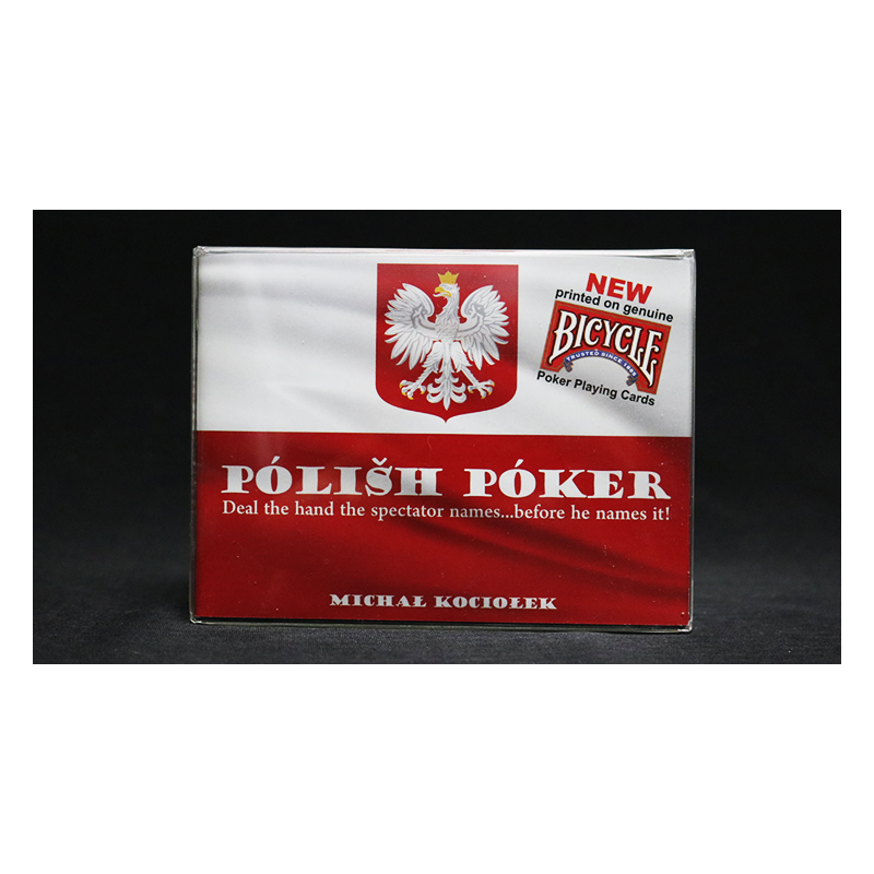 Bicycle Edition Polish Poker  (Gimmicks and Online Instructions) by Michal Kociolek - Trick wwww.jeux2cartes.fr