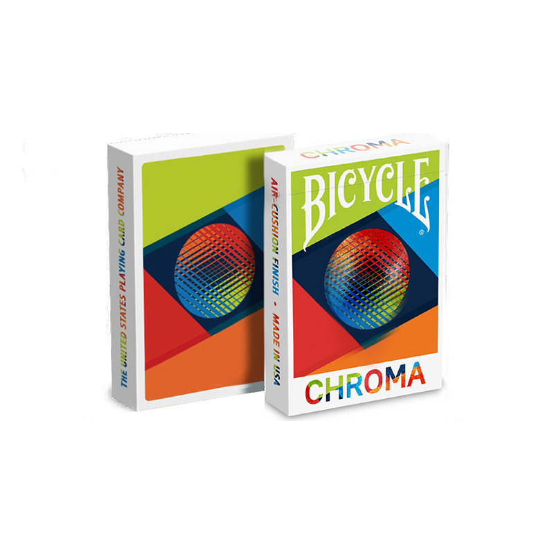 Cartes à jouer Bicycle Chroma wwww.jeux2cartes.fr