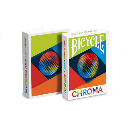 Cartes à jouer Bicycle Chroma wwww.jeux2cartes.fr