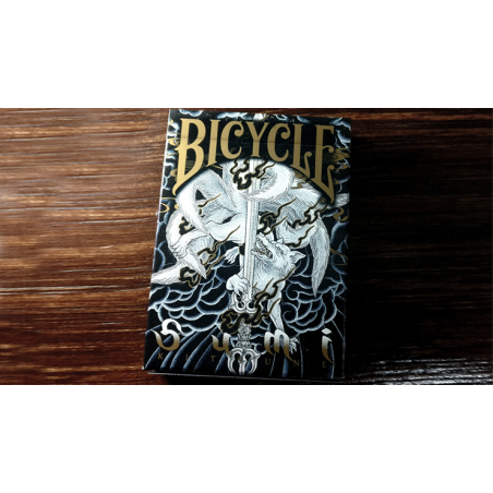Bicycle Sumi Kitsune Myth Maker (blue) Playing Cards by Card Experiment wwww.jeux2cartes.fr