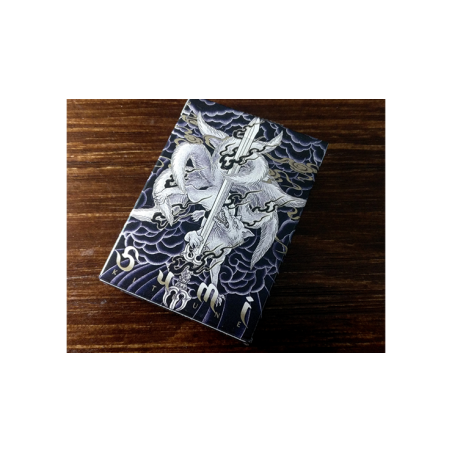 Sumi Kitsune Myth Maker (Blue) Playing Cards by Card Experiment wwww.jeux2cartes.fr