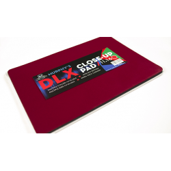 Tapis de cartes 28cm X 40cm Deluxe (Rouge) wwww.jeux2cartes.fr