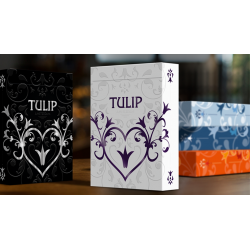 Purple Tulip Cartes à jouer Société néerlandaise de la maison de cartes wwww.jeux2cartes.fr