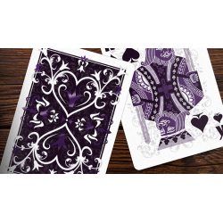 Purple Tulip Playing Cards Dutch Card House Company wwww.jeux2cartes.fr