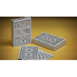 Cartes à jouer Tally-Ho Masterclass (Blanc) en édition limitée wwww.jeux2cartes.fr