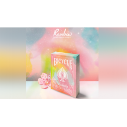 Bicycle Rainbow (Peach) Playing Cards by TCC wwww.jeux2cartes.fr