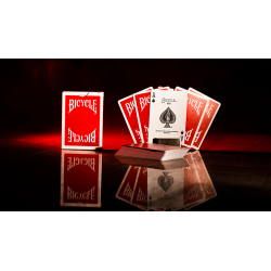 Bicycle Insignia Back (Red) Playing Cards wwww.jeux2cartes.fr