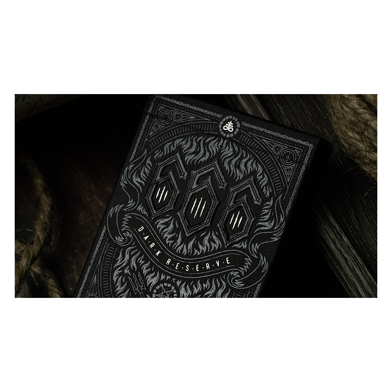 666 Dark Reserves (Silver Foil) Playing Cards wwww.jeux2cartes.fr