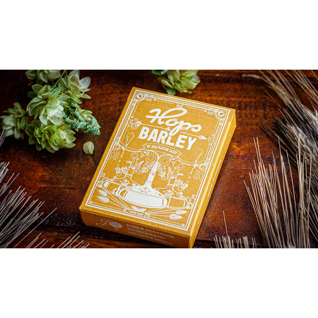 Hops & Barley (Pale Gold Pilsner) Playing Cards by JOCU Playing Cards wwww.jeux2cartes.fr