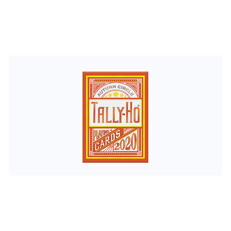 Tally-Ho Autumn Circle Back Playing Cards wwww.jeux2cartes.fr