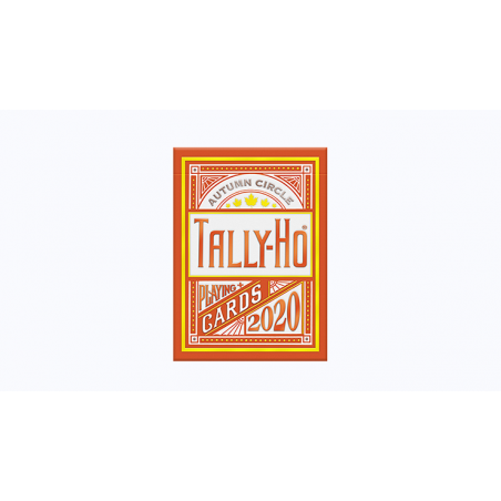 Tally-Ho Autumn Circle Back Playing Cards wwww.jeux2cartes.fr