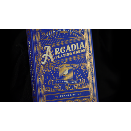 The Conjurer Playing Cards (Blue) by Arcadia Playing Cards wwww.jeux2cartes.fr