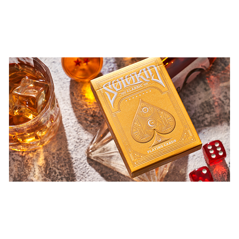 Solokid Gold Edition Playing Cards by Bocopo wwww.jeux2cartes.fr