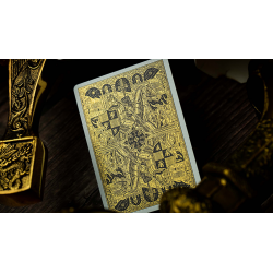 King Arthur Golden Knight (Foiled Edition) Cartes à jouer par Riffle Shuffle wwww.jeux2cartes.fr