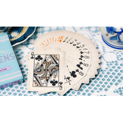 Chatons bleus cartes à jouer wwww.jeux2cartes.fr