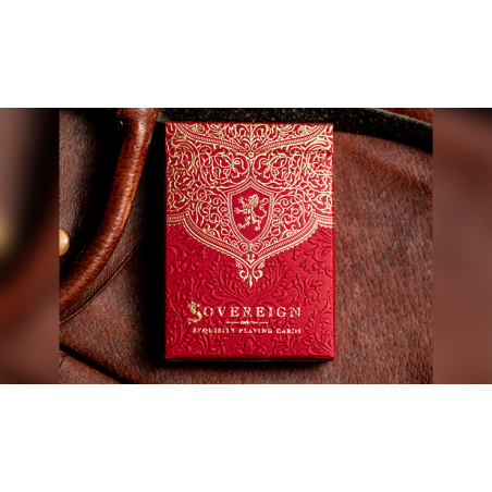 Sovereign STD Red Playing Cards by Jody Eklund wwww.jeux2cartes.fr