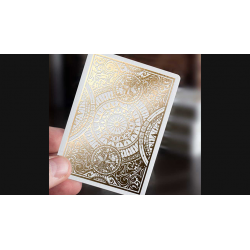 Cartes à jouer souveraines (blanches) exquises par Jody Eklund wwww.jeux2cartes.fr