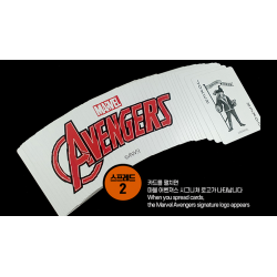 Marvel Avengers répand des cartes à jouer wwww.jeux2cartes.fr