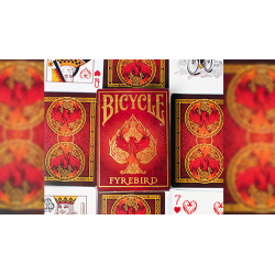 Bicycle Fyrebird Cartes à jouer wwww.jeux2cartes.fr