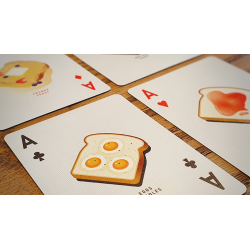 Les cartes à jouer de la série Sandwich (Pain) wwww.jeux2cartes.fr
