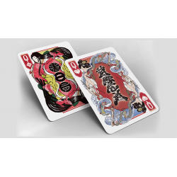 Edo Karuta (Rouge) Cartes à jouer wwww.jeux2cartes.fr