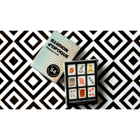 Illusion d'Optique Playing Cards by Art of Play wwww.jeux2cartes.fr