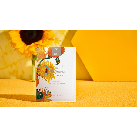 Van Gogh (Sunflowers Edition) Cartes à jouer wwww.jeux2cartes.fr