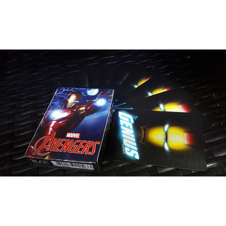 Avengers Iron Man Cartes à jouer wwww.jeux2cartes.fr